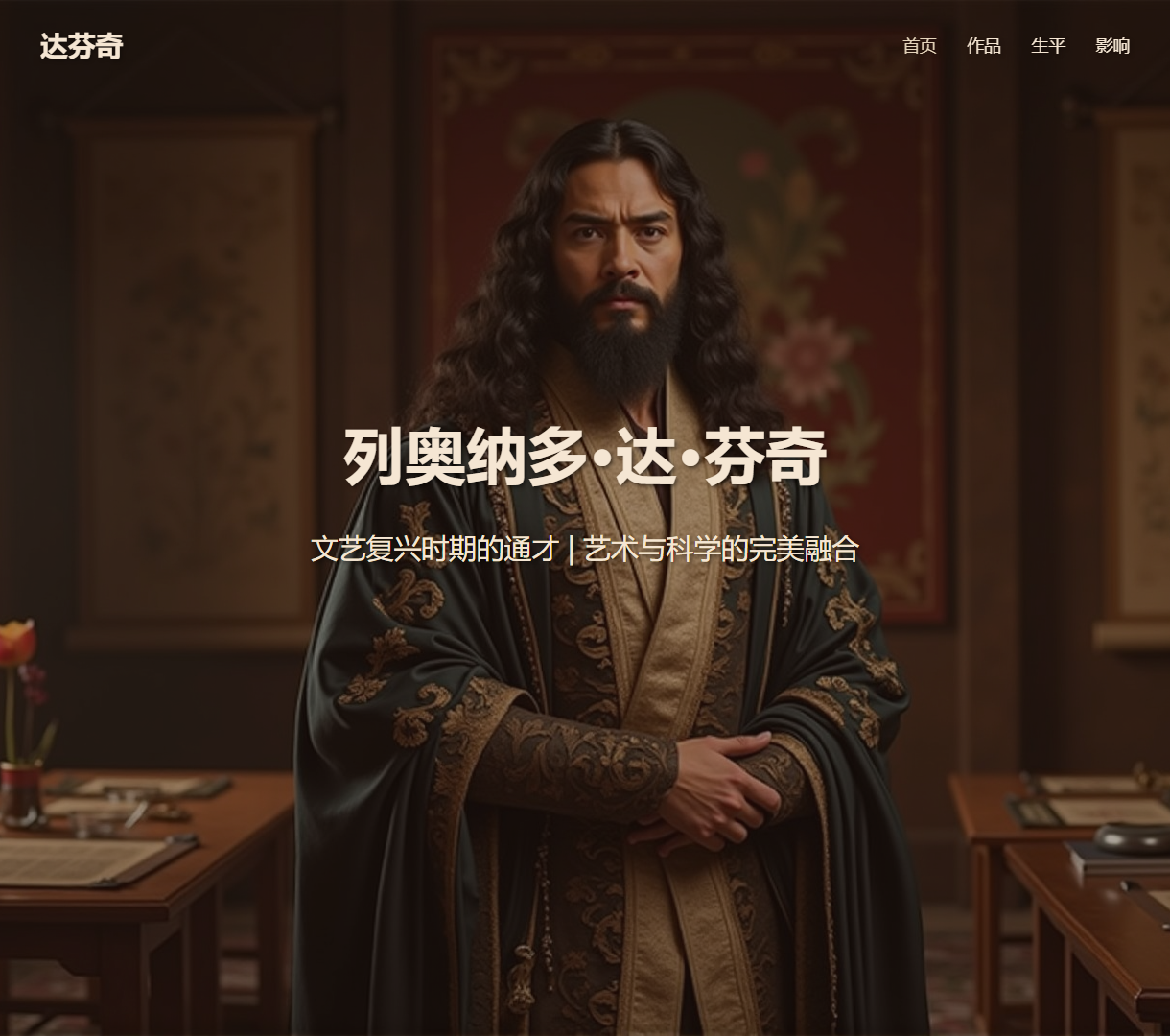 探访达芬奇：文艺复兴时期的天才展示 - 艺术与科学的完美结合