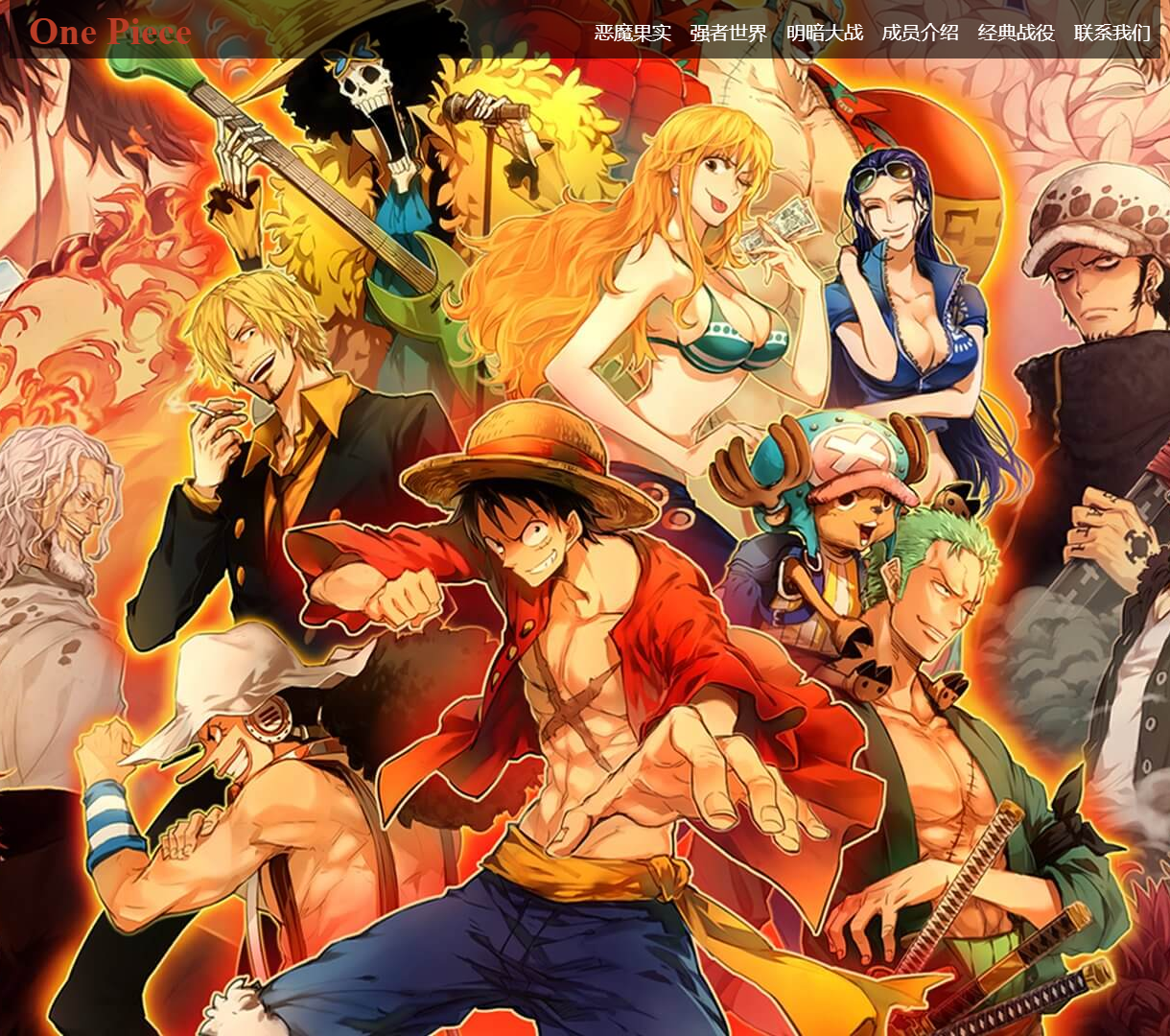 探索海贼王的世界：角色、战役及成员的全面展示